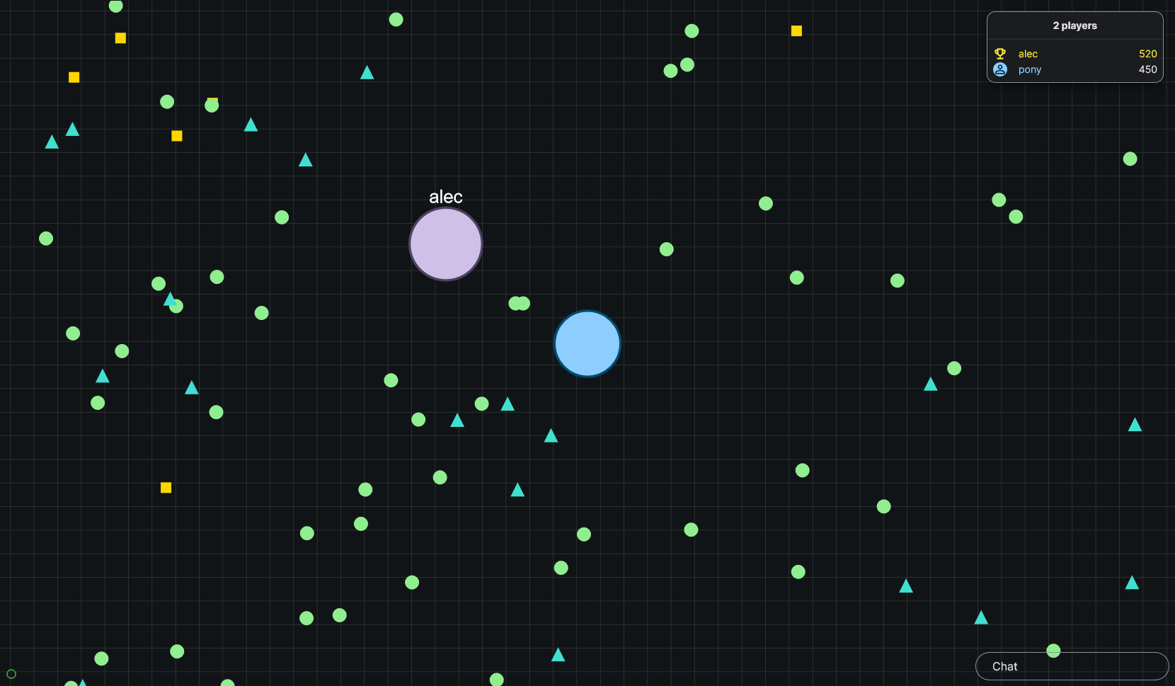 WebSocket Tanks